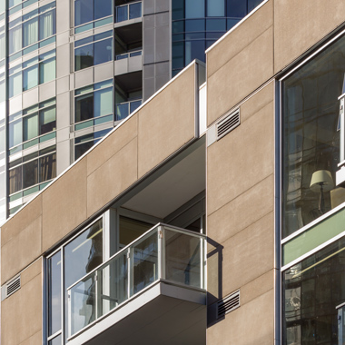 ARCIS panel rainscreens on Atwater Place