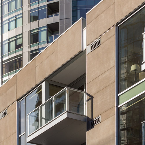 ARCIS ultra-thin precast panels reduce cladding weight by nearly 90% ...