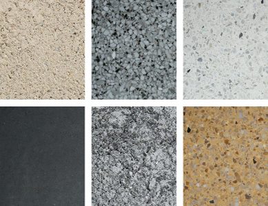 six of dozens of finishes available for ARCIS panels